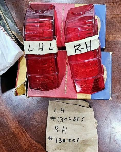 1949 Dodge Tail Lights Lenses