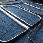 1939 Chevy 2 door sedan chrome garnish moldings.