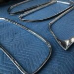 1939 Chevy 2 door sedan chrome garnish moldings.