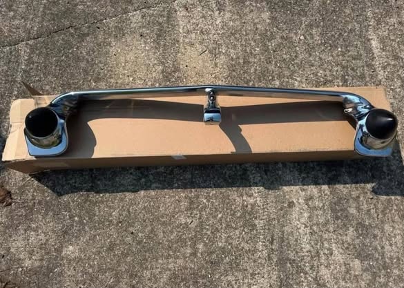 61 grill guard freshly chromed ready for install