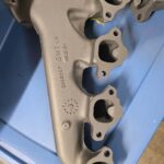 Exhaust manifolds blasted and coated